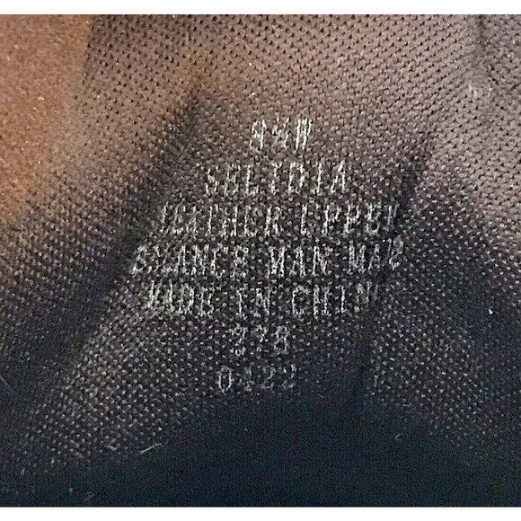 Easy Spirit Lidia Chukka Boot Women's 8.5 W Brown Leather Lace Up Oxford Boots - Picture 9 of 10